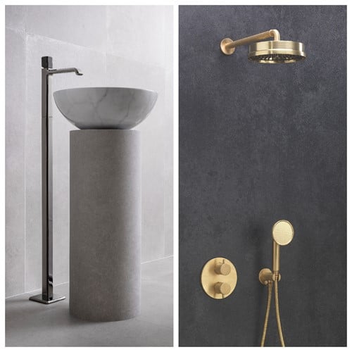 How To Style Brushed Brass In The Bathroom, Crosswater UK